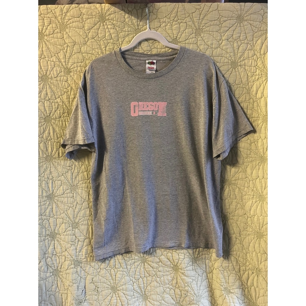 Oregon Ducks Pink Graphic Tee